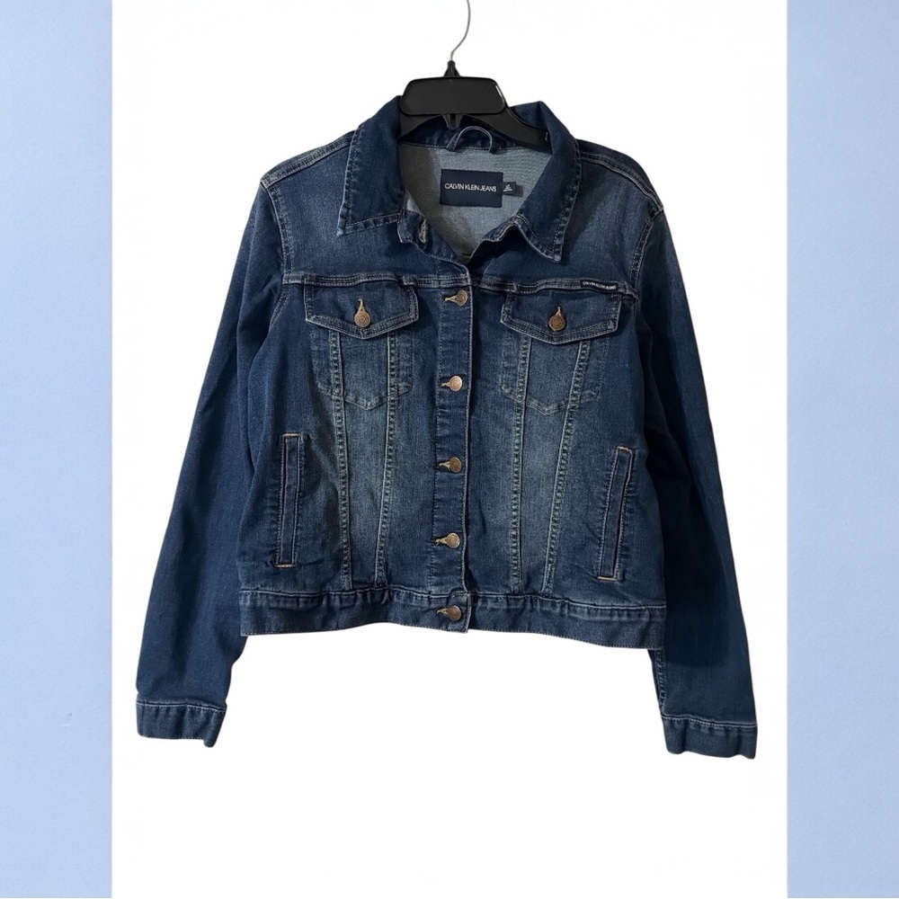 Calvin Klein Jeans Women’s Denim Jacket – Size L